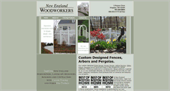 Desktop Screenshot of newenglandwoodworkers.com
